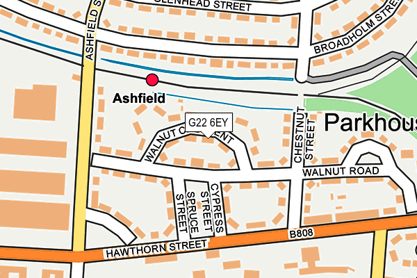 G22 6EY map - OS OpenMap – Local (Ordnance Survey) G22 6EY map - OS OpenMap – Local (Ordnance Survey)