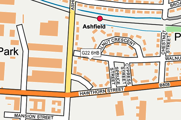 G22 6HB map - OS OpenMap – Local (Ordnance Survey) G22 6HB map - OS OpenMap – Local (Ordnance Survey)