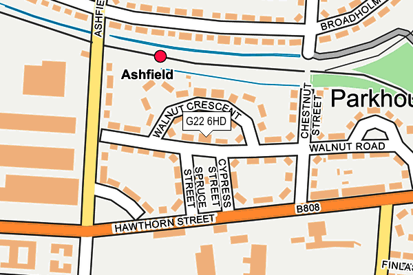 G22 6HD map - OS OpenMap – Local (Ordnance Survey) G22 6HD map - OS OpenMap – Local (Ordnance Survey)