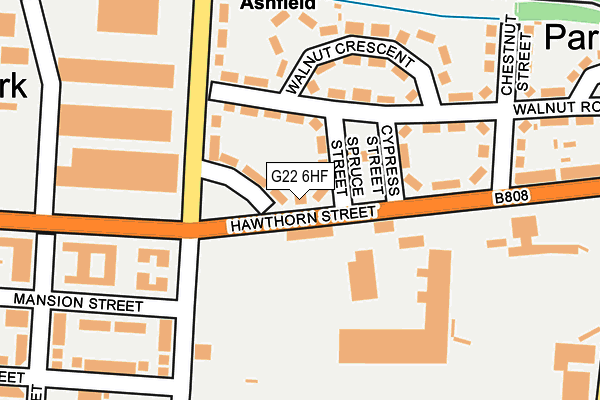 G22 6HF map - OS OpenMap – Local (Ordnance Survey) G22 6HF map - OS OpenMap – Local (Ordnance Survey)