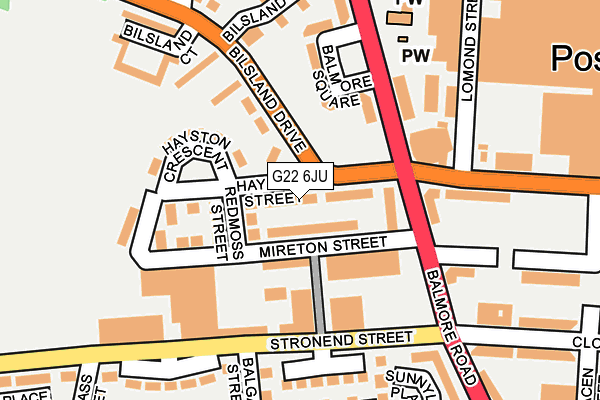 G22 6JU map - OS OpenMap – Local (Ordnance Survey) G22 6JU map - OS OpenMap – Local (Ordnance Survey)