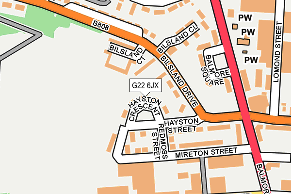 G22 6JX map - OS OpenMap – Local (Ordnance Survey) G22 6JX map - OS OpenMap – Local (Ordnance Survey)