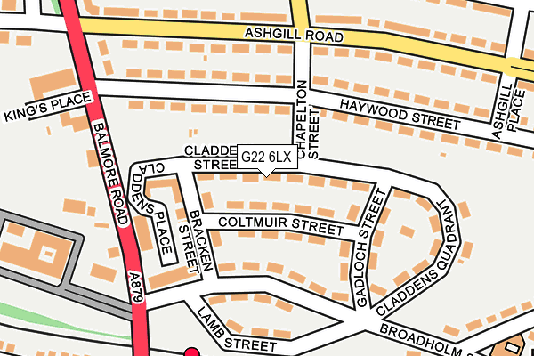G22 6LX map - OS OpenMap – Local (Ordnance Survey) G22 6LX map - OS OpenMap – Local (Ordnance Survey)