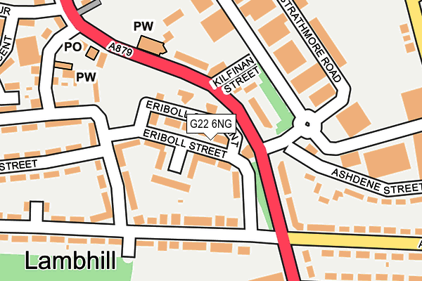 G22 6NG map - OS OpenMap – Local (Ordnance Survey) G22 6NG map - OS OpenMap – Local (Ordnance Survey)