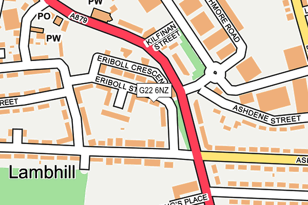 G22 6NZ map - OS OpenMap – Local (Ordnance Survey) G22 6NZ map - OS OpenMap – Local (Ordnance Survey)