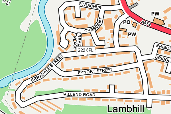 G22 6PL map - OS OpenMap – Local (Ordnance Survey) G22 6PL map - OS OpenMap – Local (Ordnance Survey)