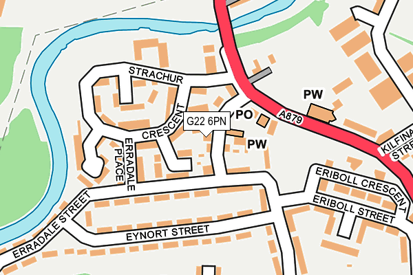 G22 6PN map - OS OpenMap – Local (Ordnance Survey) G22 6PN map - OS OpenMap – Local (Ordnance Survey)