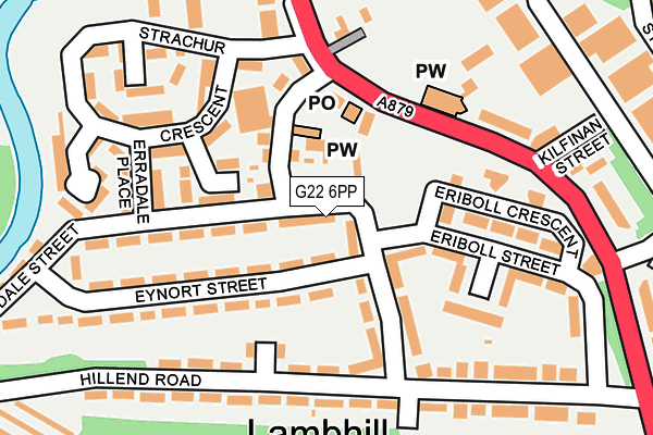 G22 6PP map - OS OpenMap – Local (Ordnance Survey) G22 6PP map - OS OpenMap – Local (Ordnance Survey)