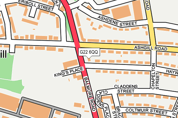 G22 6QQ map - OS OpenMap – Local (Ordnance Survey) G22 6QQ map - OS OpenMap – Local (Ordnance Survey)