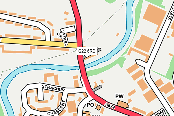 G22 6RD map - OS OpenMap – Local (Ordnance Survey) G22 6RD map - OS OpenMap – Local (Ordnance Survey)