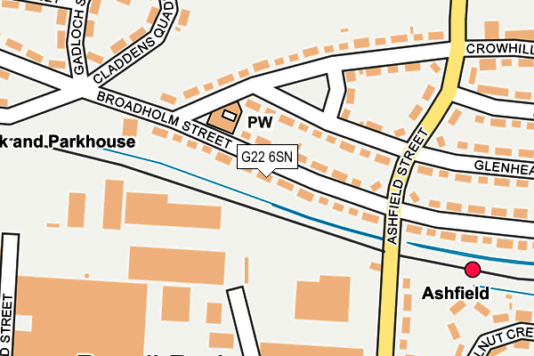 G22 6SN map - OS OpenMap – Local (Ordnance Survey) G22 6SN map - OS OpenMap – Local (Ordnance Survey)