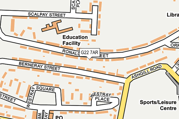 G22 7AR map - OS OpenMap – Local (Ordnance Survey) G22 7AR map - OS OpenMap – Local (Ordnance Survey)