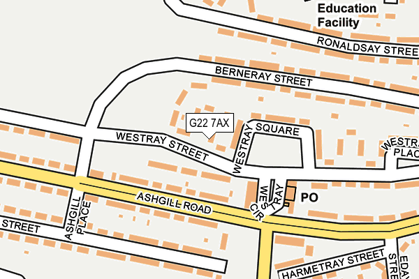 G22 7AX map - OS OpenMap – Local (Ordnance Survey) G22 7AX map - OS OpenMap – Local (Ordnance Survey)