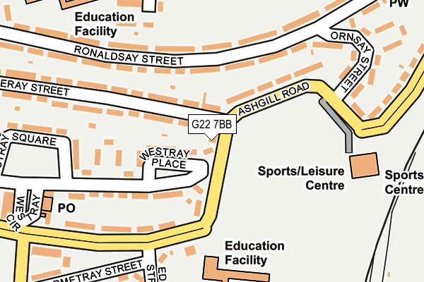G22 7BB map - OS OpenMap – Local (Ordnance Survey) G22 7BB map - OS OpenMap – Local (Ordnance Survey)