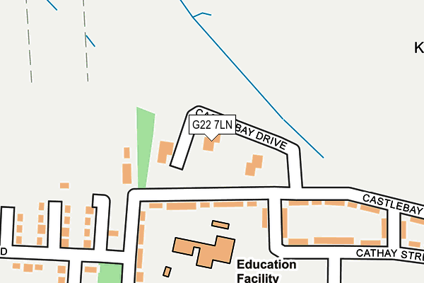 G22 7LN map - OS OpenMap – Local (Ordnance Survey) G22 7LN map - OS OpenMap – Local (Ordnance Survey)