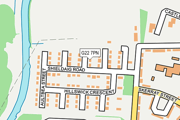 G22 7PN map - OS OpenMap – Local (Ordnance Survey) G22 7PN map - OS OpenMap – Local (Ordnance Survey)
