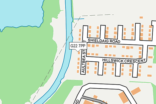 G22 7PP map - OS OpenMap – Local (Ordnance Survey) G22 7PP map - OS OpenMap – Local (Ordnance Survey)