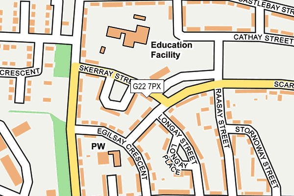 G22 7PX map - OS OpenMap – Local (Ordnance Survey) G22 7PX map - OS OpenMap – Local (Ordnance Survey)