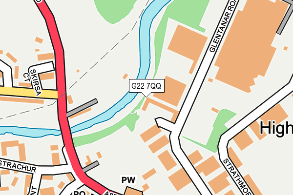 G22 7QQ map - OS OpenMap – Local (Ordnance Survey) G22 7QQ map - OS OpenMap – Local (Ordnance Survey)