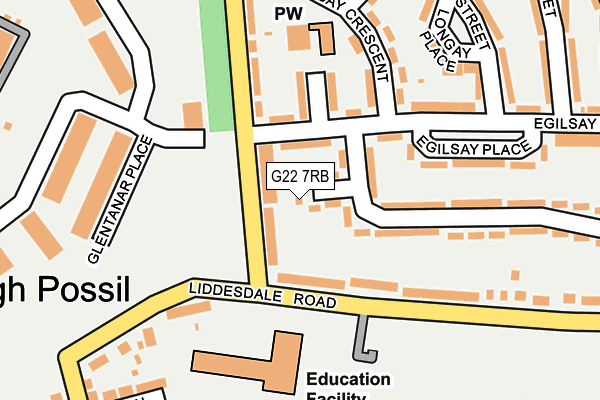 G22 7RB map - OS OpenMap – Local (Ordnance Survey) G22 7RB map - OS OpenMap – Local (Ordnance Survey)