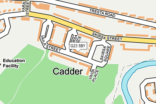 G23 5BY map - OS OpenMap – Local (Ordnance Survey) G23 5BY map - OS OpenMap – Local (Ordnance Survey)