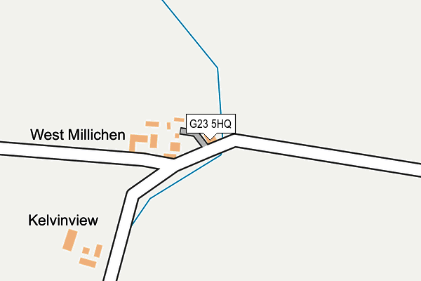 G23 5HQ map - OS OpenMap – Local (Ordnance Survey)