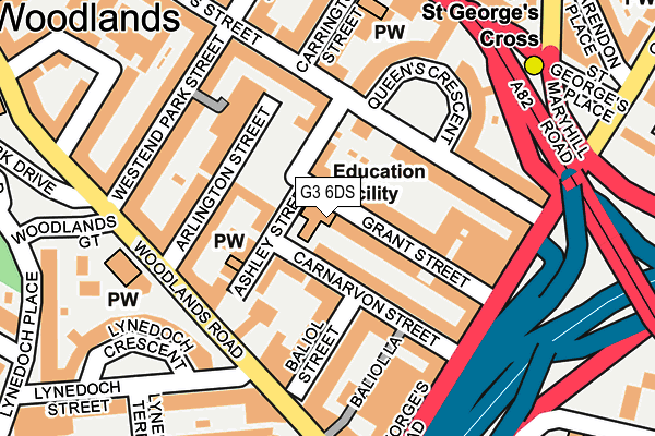 G3 6DS map - OS OpenMap – Local (Ordnance Survey) G3 6DS map - OS OpenMap – Local (Ordnance Survey)