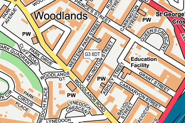 G3 6DT map - OS OpenMap – Local (Ordnance Survey) G3 6DT map - OS OpenMap – Local (Ordnance Survey)