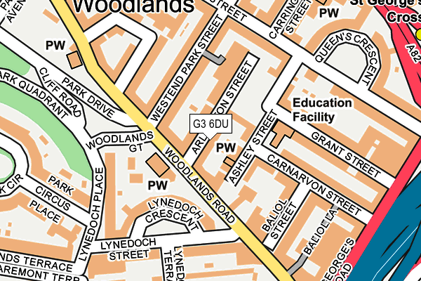 G3 6DU map - OS OpenMap – Local (Ordnance Survey) G3 6DU map - OS OpenMap – Local (Ordnance Survey)