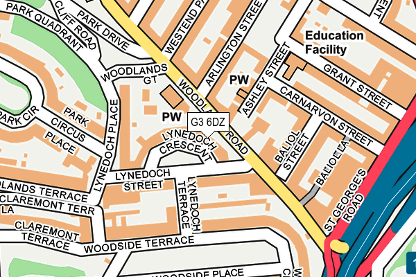 G3 6DZ map - OS OpenMap – Local (Ordnance Survey) G3 6DZ map - OS OpenMap – Local (Ordnance Survey)
