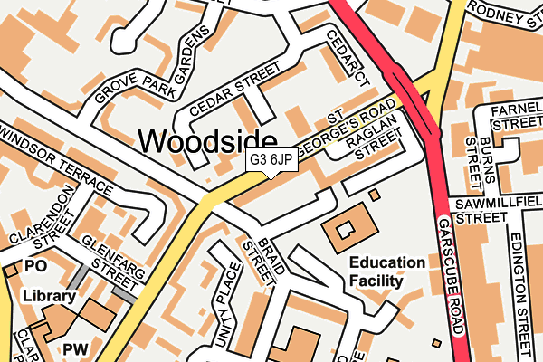 G3 6JP map - OS OpenMap – Local (Ordnance Survey) G3 6JP map - OS OpenMap – Local (Ordnance Survey)
