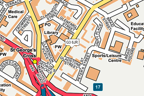 G3 6JR map - OS OpenMap – Local (Ordnance Survey) G3 6JR map - OS OpenMap – Local (Ordnance Survey)