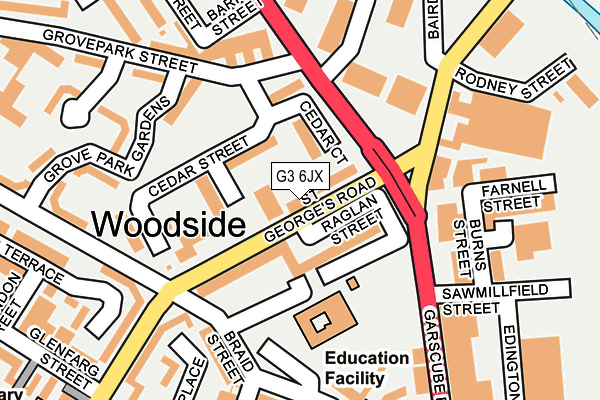 G3 6JX map - OS OpenMap – Local (Ordnance Survey) G3 6JX map - OS OpenMap – Local (Ordnance Survey)