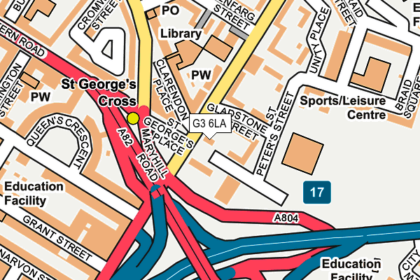 G3 6LA map - OS OpenMap – Local (Ordnance Survey) G3 6LA map - OS OpenMap – Local (Ordnance Survey)