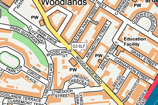 G3 6LF map - OS OpenMap – Local (Ordnance Survey) G3 6LF map - OS OpenMap – Local (Ordnance Survey)