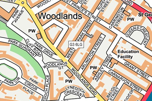 G3 6LG map - OS OpenMap – Local (Ordnance Survey) G3 6LG map - OS OpenMap – Local (Ordnance Survey)