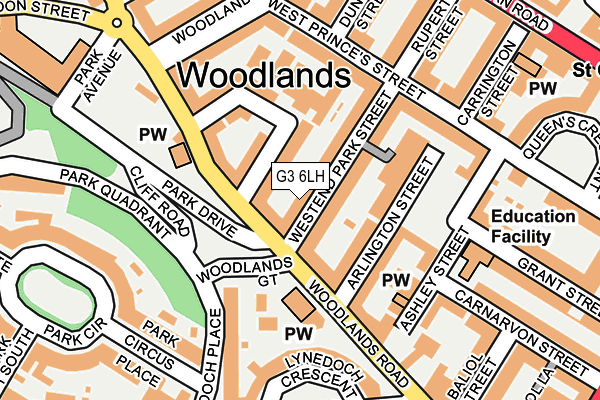 G3 6LH map - OS OpenMap – Local (Ordnance Survey) G3 6LH map - OS OpenMap – Local (Ordnance Survey)