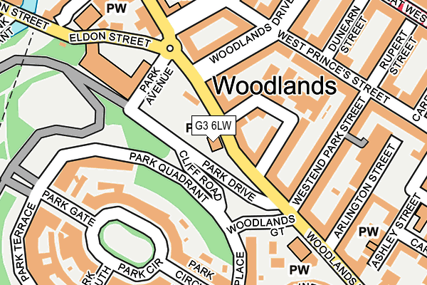 G3 6LW map - OS OpenMap – Local (Ordnance Survey) G3 6LW map - OS OpenMap – Local (Ordnance Survey)
