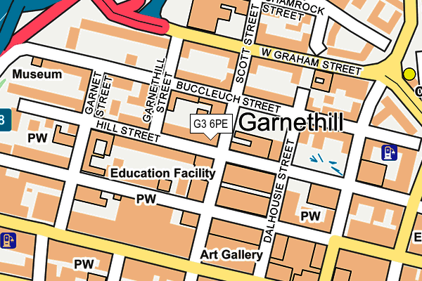 G3 6PE map - OS OpenMap – Local (Ordnance Survey) G3 6PE map - OS OpenMap – Local (Ordnance Survey)