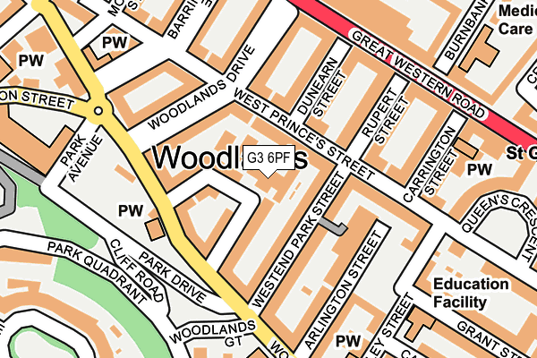 G3 6PF map - OS OpenMap – Local (Ordnance Survey) G3 6PF map - OS OpenMap – Local (Ordnance Survey)