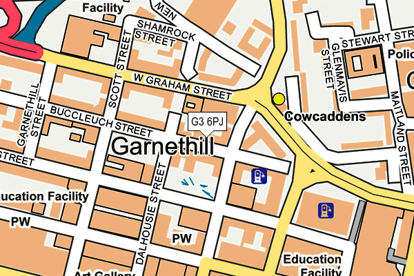 G3 6PJ map - OS OpenMap – Local (Ordnance Survey) G3 6PJ map - OS OpenMap – Local (Ordnance Survey)