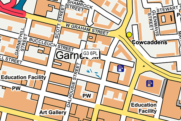 G3 6PL map - OS OpenMap – Local (Ordnance Survey) G3 6PL map - OS OpenMap – Local (Ordnance Survey)