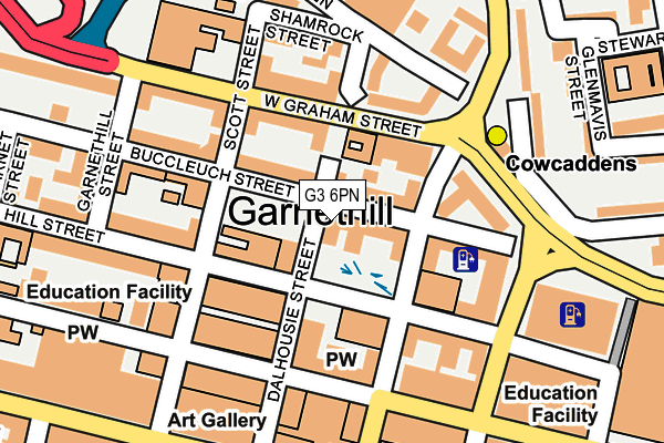 G3 6PN map - OS OpenMap – Local (Ordnance Survey) G3 6PN map - OS OpenMap – Local (Ordnance Survey)