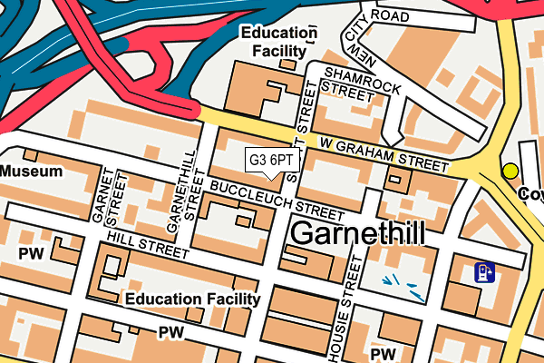 G3 6PT map - OS OpenMap – Local (Ordnance Survey) G3 6PT map - OS OpenMap – Local (Ordnance Survey)