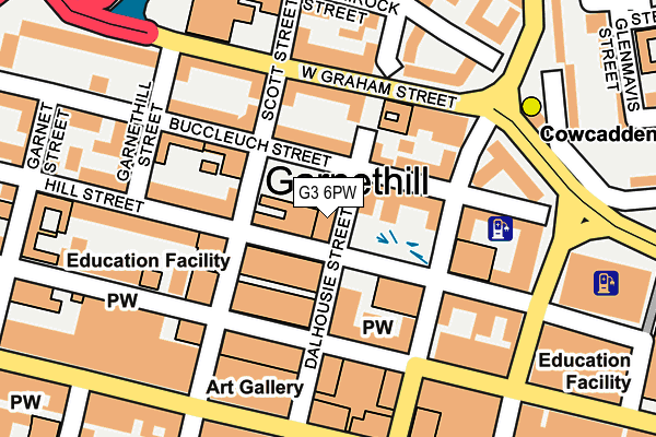 G3 6PW map - OS OpenMap – Local (Ordnance Survey) G3 6PW map - OS OpenMap – Local (Ordnance Survey)