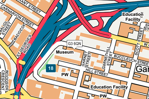 G3 6QN map - OS OpenMap – Local (Ordnance Survey) G3 6QN map - OS OpenMap – Local (Ordnance Survey)
