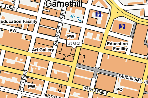 G3 6RD map - OS OpenMap – Local (Ordnance Survey) G3 6RD map - OS OpenMap – Local (Ordnance Survey)