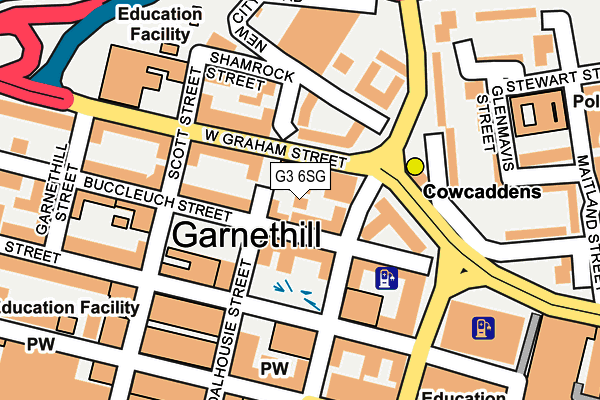 G3 6SG map - OS OpenMap – Local (Ordnance Survey)