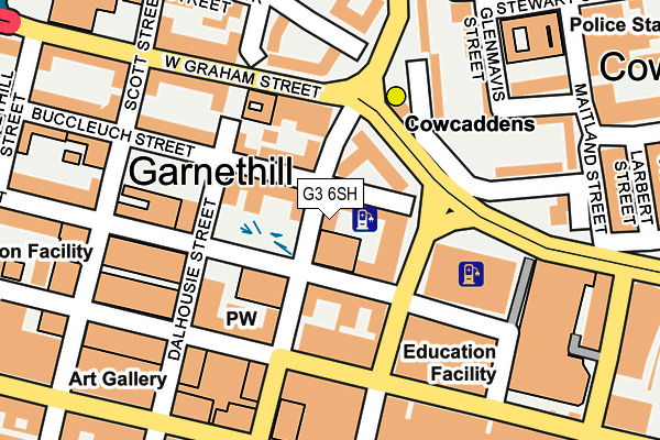 G3 6SH map - OS OpenMap – Local (Ordnance Survey) G3 6SH map - OS OpenMap – Local (Ordnance Survey)