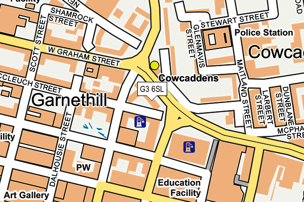 G3 6SL map - OS OpenMap – Local (Ordnance Survey) G3 6SL map - OS OpenMap – Local (Ordnance Survey)